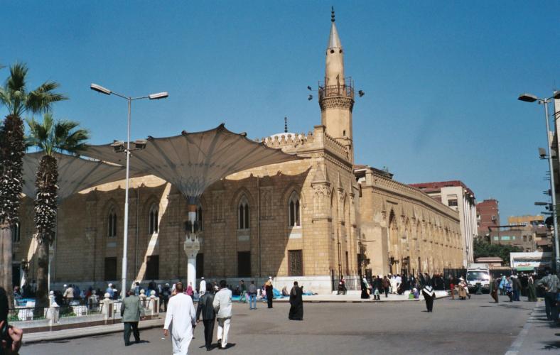 مسجد الحسين فى القاهره 